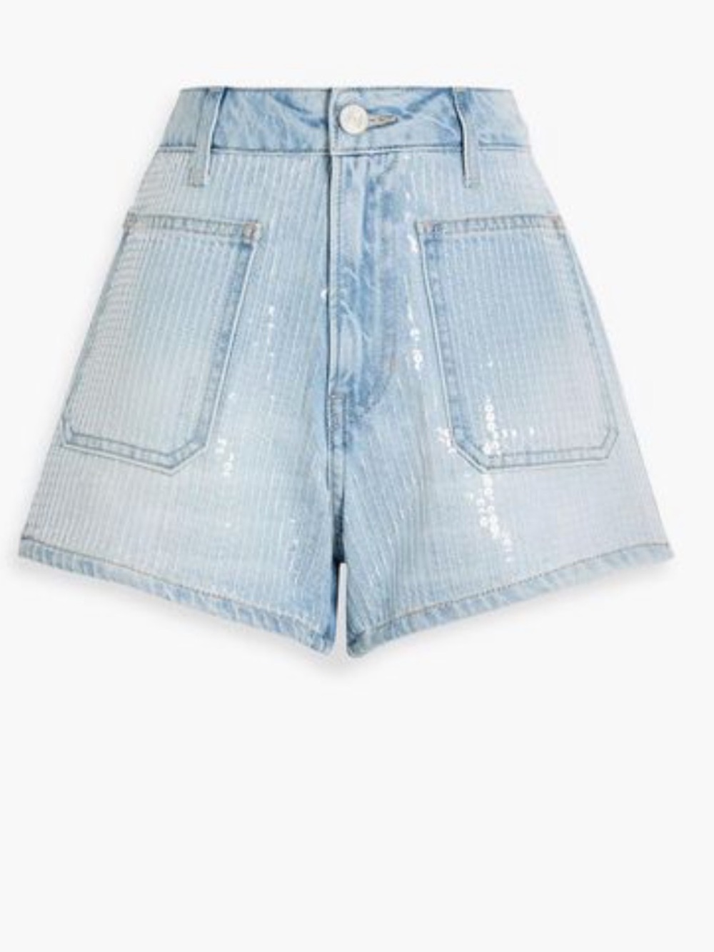 Frame denim sparkly shorts NWT size 26